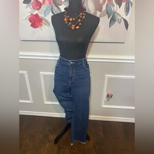 Old Navy Dark Blue Women's Mid-Rise Jeans